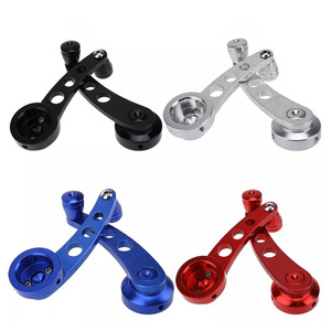 Set Crank pintu mobil Aluminium, performa pintu pegangan pengangkat jendela multiwarna untuk Interior mobil - Product Image 4