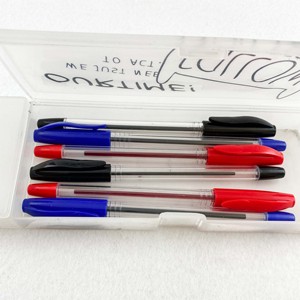 Stylo à bille en plastique personnalisé avec logo en gros, commande en gros, impression personnalisée, cadeau promotionnel, <span class=keywords><strong>fournitures</strong></span> de bureau - Product Image 6
