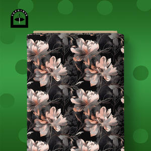 Topoints女性用カスタムフリーロンドン花タナ芝生コットン生地デジタル印刷カスタム服デザイン女の子服 - Product Image 4