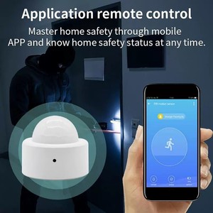 Tuya Zigbee Infrared Human Body <b>Movement</b> <b>Sensor</b> with Button Battery No <b>Light</b> Required Smart Home Compatible with Alexa - Product Image 2
