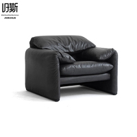 Fauteuil de détente individuel en chenille couleur caramel, design moderne et luxueux, pour la maison, le salon, le bureau, le balcon, l'entrepôt