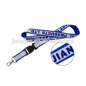 Soporte de insignia resistente al agua, cordones personalizados con logotipo personalizado