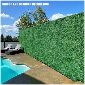 Haies artificielles d'intérieur/fausses haies de <span class=keywords><strong>buis</strong></span>/haies de division de pièce métal fer Pvc enduit taille personnalisée panneau de clôture de protection - Product Image 5