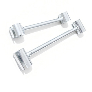 Llave Ajustadora de Bisagra Expuesta Sólida de 200mm, Doble Extremo Hexagonal, Métrica, de Acero con Alto Contenido de Manganeso, Herramienta Industrial para Reparación de Puertas y Ventanas - Product Image 1
