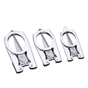 Folding Stainless Steel <b>Scissors</b> Mini Portable Pocket Shears For Home Office Craft DIY Cutting Tools - Product Image 1