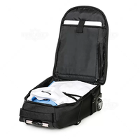 Sac à dos à roulettes pour hommes, sacs d'ordinateur portable de voyage
