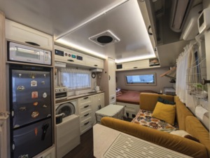 Remorque de <span class=keywords><strong>camping</strong></span> à double essieu légère et moderne pour <span class=keywords><strong>camping</strong></span> familial, suspension indépendante, alimentation solaire hors réseau, essieu <span class=keywords><strong>AL</strong></span>-KO - Product Image 5