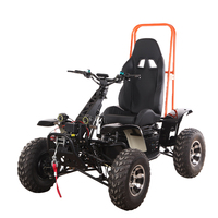 Scooter électrique à 4 roues, puissant, tout-terrain, quadricycle motorisé, 6000W, robuste, sport, extérieur, tout terrain, haute vitesse