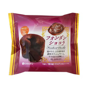 ซันลาเวียน เค้กช็อกโกแลตลาวาฟองดองต์ญี่ปุ่นแสนอร่อย รสชาติเข้มข้นและเนื้อครีม แช่เย็น 1 ชิ้น - Product Image 1