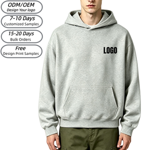 Sudadera Personalizada para Hombre, 100% Algodón, Felpa Francesa, Lisa, Transpirable, Diseño Casual, con Logo, Estilo Urbano, TKAN9022 - Product Image 1