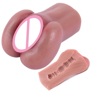 Masturbador Masculino Skin Aircraft Cup Real Feel, Vagina y Ano Realistas, Masturbación Suave, Vagina Real de Bolsillo, Juguetes Sexuales para Hombres - Product Image 1