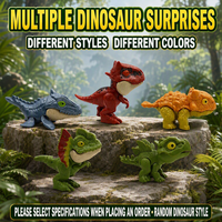 Jouet capsule surprise dinosaure à doigts articulé, livraison rapide, avec articulations mobiles, jouet de collection pour enfants, idéal pour les cadeaux de fête
