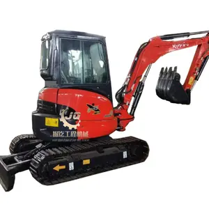 Excavateur d'occasion Kubota u35s pelle sur chenilles Komatsu pc30 pc35 cat 303 Mini pelle multifonctionnelle Kubota