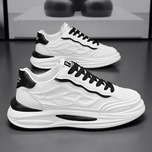 Zapatillas Deportivas Casuales de Malla Caqui para Hombre 2026, Transpirables, Ligeras, con Suela Gruesa, Estilo Coreano, Versátiles - Product Image 2