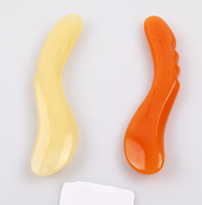 Fabricant de gros Outil de grattage à la cire d'abeille en résine Bâton d'acupuncture pour tendon musculaire du corps et méridien du pied certifié CE Classe I - Product Image 2