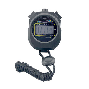 Electronic Stopwatch Pc894 6 Digit Display Day Of Week Alarm Handheld Timing Watch For Sports Referees - Product Image 4