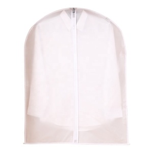 <span class=keywords><strong>Housses</strong></span> de <span class=keywords><strong>vêtements</strong></span> PEVA <span class=keywords><strong>housses</strong></span> de vêtement anti-poussière sac de vêtement anti-humidité sac de costume à fermeture éclair complète couverture de robe transparente lavable - Product Image 5