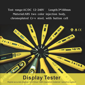 <span class=keywords><strong>Tournevis</strong></span> à affichage numérique haute tension, <span class=keywords><strong>testeur</strong></span> de tension stylo/détecteur <span class=keywords><strong>tournevis</strong></span> - Product Image 3