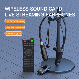 OEM Microphone sans fil Usb Studio <span class=keywords><strong>Carte</strong></span> <span class=keywords><strong>son</strong></span> Live Streaming Blue tooth Live Mini Headset Earphone <span class=keywords><strong>Carte</strong></span> <span class=keywords><strong>son</strong></span> <span class=keywords><strong>pour</strong></span> PC <span class=keywords><strong>Iphone</strong></span> - Product Image 3