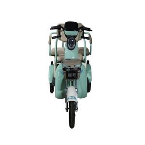 Triciclo Eléctrico de 3 Ruedas con Batería, Mini Scooter con 2 Asientos Ajustables para Pasajeros - Product Image 2