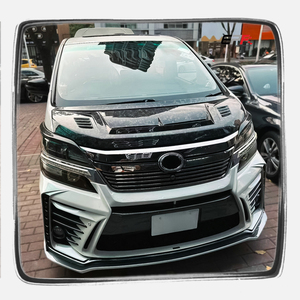 ฝากระโปรงหลังสำหรับเปลี่ยน V2คาร์บอนน้ำหนักเบาสำหรับ Toyota Vellfire AH20 2008-2015 BOLT-ON Direct Swap - Product Image 1