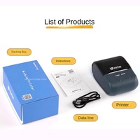 Xprinter XP-P203A USB maison portable petite imprimante d'étiquettes étiquette adhésive thermique étiquette de code à barres en Stock