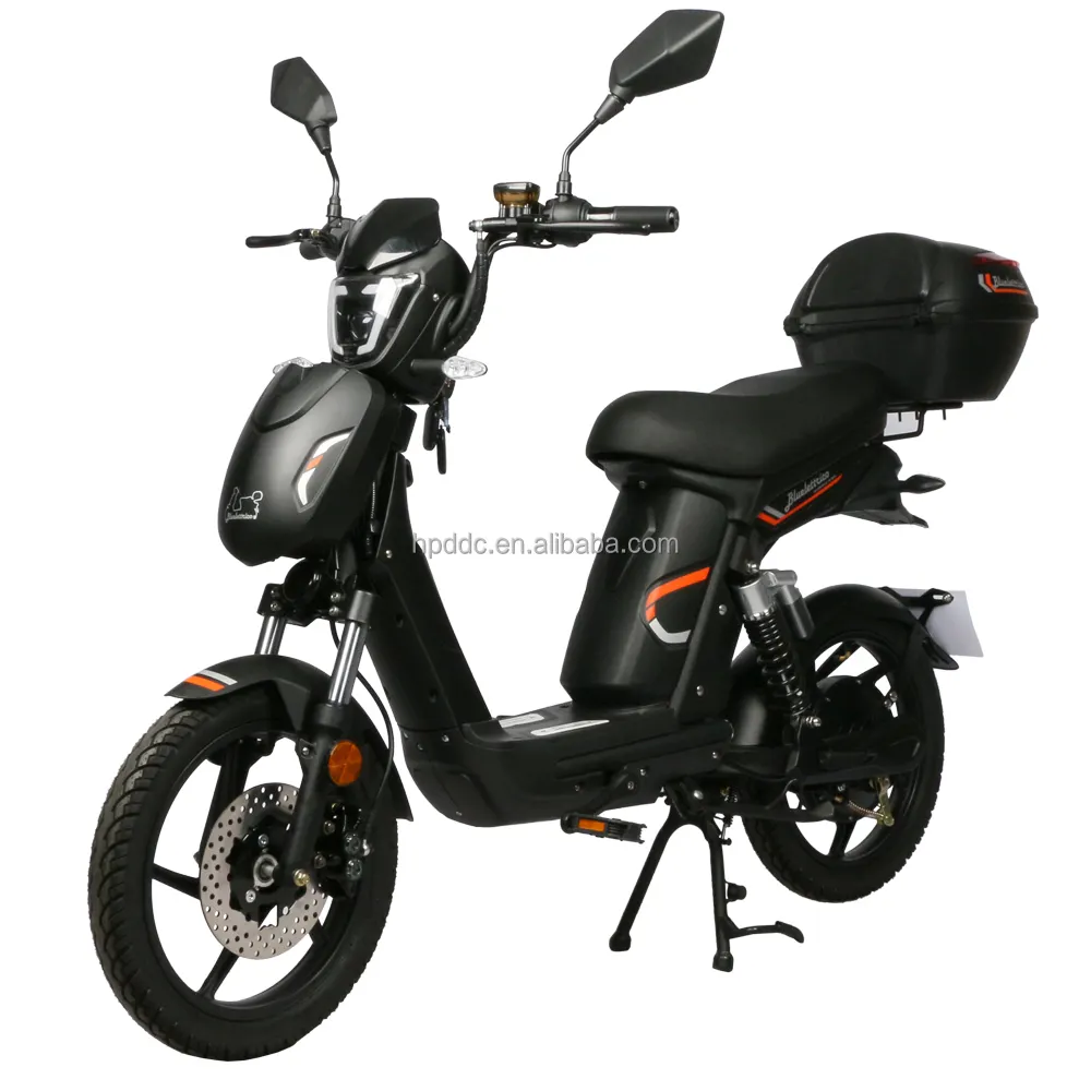 קטנועים eec עיצוב אופנה חשמלי moped 350w מנוע קטנוע חשמלי זול לסייע מוכן למשלוח