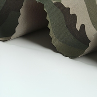 Tissu sergé camouflage extérieur 100% polyester 160 g/m², tissu gabardine pour veste de chasse, pour vêtements