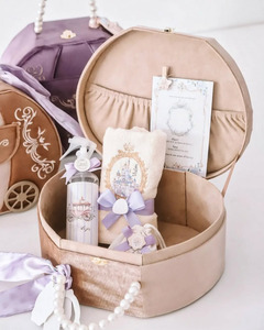 Caja <span class=keywords><strong>de</strong></span> regalo <span class=keywords><strong>de</strong></span> <span class=keywords><strong>perlas</strong></span> con asa, juego <span class=keywords><strong>de</strong></span> toallas bordadas <span class=keywords><strong>de</strong></span> terciopelo púrpura <span class=keywords><strong>para</strong></span> bebé, Maleta <span class=keywords><strong>de</strong></span> dulces, caja <span class=keywords><strong>de</strong></span> viaje <span class=keywords><strong>para</strong></span> niños, <span class=keywords><strong>ropa</strong></span> <span class=keywords><strong>para</strong></span> recién nacidos, caja <span class=keywords><strong>de</strong></span> memoria - Product Image 3