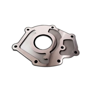 Запасные части для ЧПУ-станков: изготовленная на заказ опорная пластина масляного насоса из цельной заготовки для BA BF FG Falcon Barra - Product Image 2