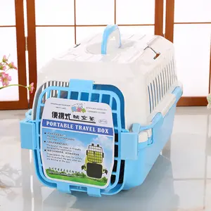 批发新设计宠物空气箱猫狗搬运车多功能便携式宠物笼搬运车