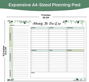 Bloc de notas personalizado para hacer, organizador de diario, cuaderno anual de 54 <span class=keywords><strong>semanas</strong></span>, planificador semanal, libro de <span class=keywords><strong>Agenda</strong></span> para gestión y planificación - Product Image 3