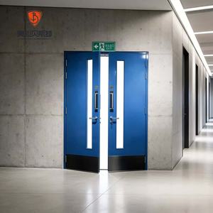 Porte de sécurité Mexin de haute qualité, porte coupe-feu isolée pour intérieur, portes coupe-feu en acier de classe A et B pour usine - Product Image 3