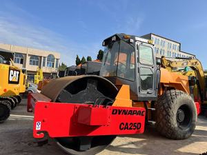 14 TON Operating Weight <b>Used</b> Double dynapac Drum <b>Roller</b> CA25D/CA30D Vibratory <b>Roller</b> for Sale DEUTZ Engine - Product Image 6
