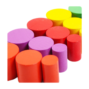 <span class=keywords><strong>Jeu</strong></span> d'empilage de blocs <span class=keywords><strong>en</strong></span> bois <span class=keywords><strong>en</strong></span> forme de lune, jouet éducatif <span class=keywords><strong>pour</strong></span> tout-petits, Montessori, entraînement de la motricité fine, <span class=keywords><strong>jeu</strong></span> de société familial, cadeau - Product Image 2