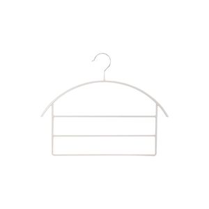 FaSoLa Home Multi Layer PVC Clothing <b>Rack</b> White Hook Type For Bedroom <b>Wardrobe</b> Organizing Clothes Pants - Product Image 1
