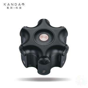 กล้อง Qoocam Kandao Obsidian R / S <span class=keywords><strong>3D</strong></span>/<span class=keywords><strong>VR</strong></span> กล้องพาโนรามา <span class=keywords><strong>VR</strong></span> ถ่ายทอดสด <span class=keywords><strong>360</strong></span> องศา ป้องกันการสั่นไหว 720 ภาพถ่ายทางอากาศ - Product Image 1