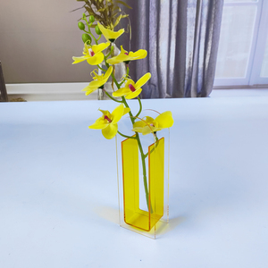 Wedding Party Home Decoration Tabletop Acrylic <strong>Flower</strong> <strong>Vase</strong> Eco-Friendly Colorful Modern Acrylic <strong>Vase</strong> - Product Image 5