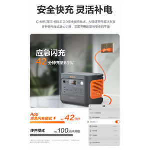 Bloc d'alimentation extérieur grande capacité 220V, charge rapide, chargeur de voiture, batterie d'urgence 3000pro2 - Product Image 4