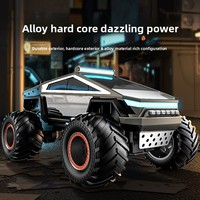 Voiture télécommandée Cyberpunk, pick-up tout-terrain, véhicule à grandes roues, voiture monstre en alliage RC, camion électrique tout-terrain, jouet pour enfants