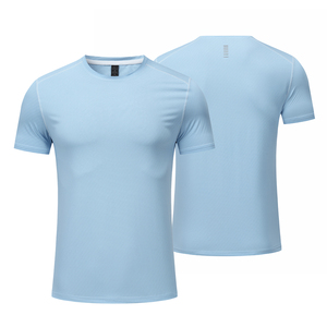 Spandex Sports Gym T Shirt <b>Men</b> Short Sleeve Dry Fit T-Shirt Compression <b>Stretch</b> Top Workout Fitness Training Running Shirt - Product Image 4
