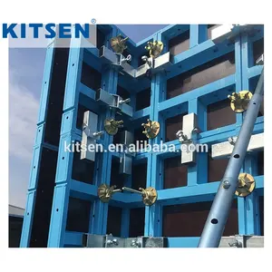 Concrete Wall Form Systems Safe And Smart K100 Aluminum Wall And Column Panel Forming Systems For The Best Concrete Finishes