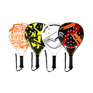 <span class=keywords><strong>Raquette</strong></span> <span class=keywords><strong>de</strong></span> padel <span class=keywords><strong>de</strong></span> niveau débutant pour l'entrée en matière sur le marché international, en ABS, alternative au carbone, légère, rebond puissant, grip G1 - Product Image 5