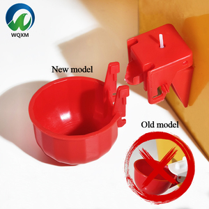 Nuove Ciotole in Plastica per Abbeveraggio di Polli, Quaglie e Uccelli, Accessori per Allevamenti Avicoli - Product Image 5