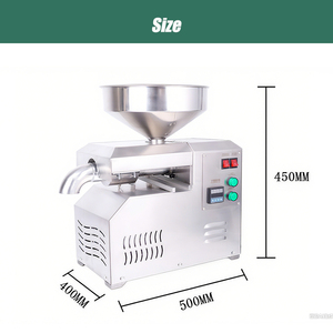 Máquina Comercial Automática <span class=keywords><strong>de</strong></span> Acero Inoxidable para Prensar Aceite, Extractor <span class=keywords><strong>de</strong></span> Doble Presión para Aceite Crudo <span class=keywords><strong>de</strong></span> Oliva y Coco - Product Image 5