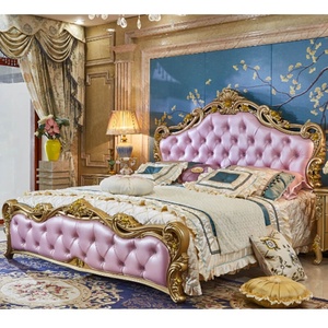 Ensemble de meubles <span class=keywords><strong>d</strong></span>'hôtel en bois, mobilier complet personnalisé de haute qualité Style bibliothèque en bois Royal - Product Image 5