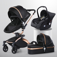 Système de voyage de luxe Poussette Bebe 3 en 1 Poussette bébé Chine Offre Spéciale bonne poussette bébé
