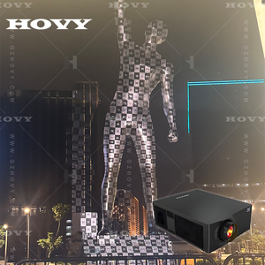 Chiếu ánh sáng 3D trên tòa nhà ngoài trời Máy chiếu chiếu tòa nhà kiến trúc ngoài trời ba chiều - Product Image 4