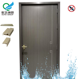 エントリードアパネルWPC <span class=keywords><strong>PVC</strong></span>防水壁パネルフルWPC仕上げ折りたたみ式室内ドアホテル病院アパート用 - Product Image 6