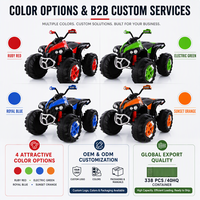 Quad électrique 12V pour enfants, véhicule tout-terrain, buggy de plage, quad à batterie, jouet pour enfants